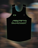 AOR MELB MARA 26 // Men's On Singlet // Black Charcoal