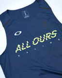 AOR25 // Mens On Singlet Navy