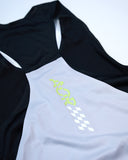 AOR25 // Womens On Singlet Black