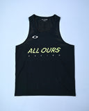 AOR25 // Mens Performance Singlet Black